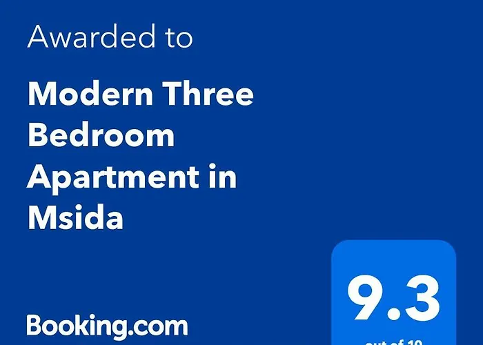 Modern Three Bedroom Apartment in Msida